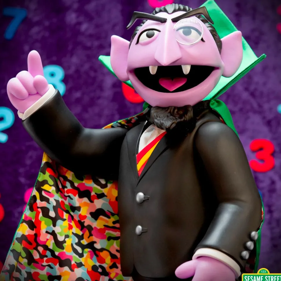 Sesame Street - Count Von Count Supersize 15" Vinyl Figure