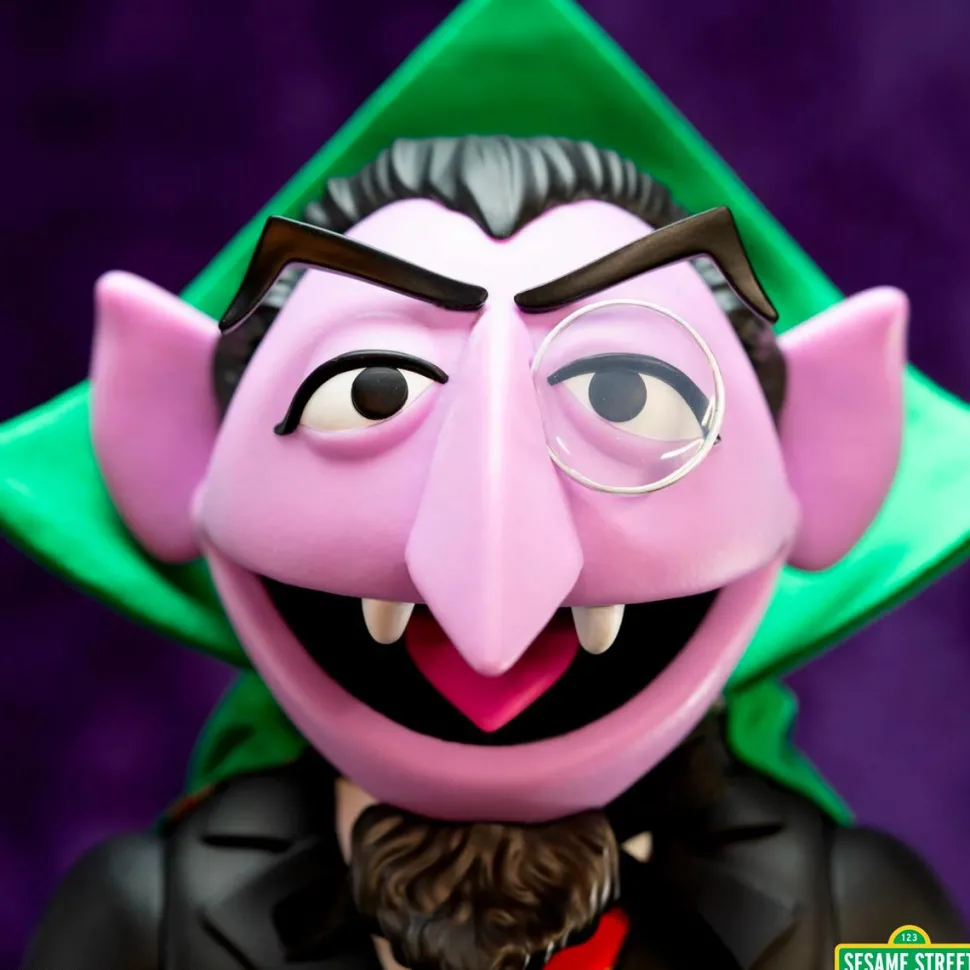 Sesame Street - Count Von Count Supersize 15" Vinyl Figure