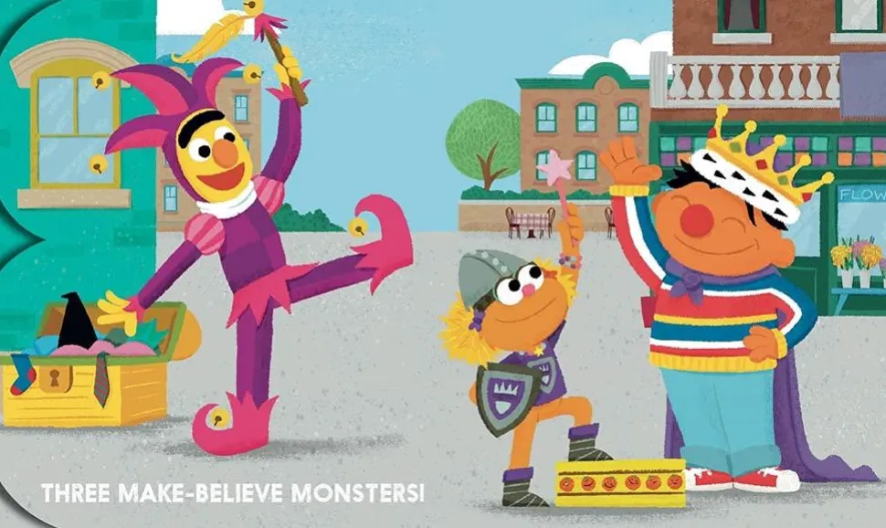 Sesame Street - Countablock (An Abrams Block Book) Board Book