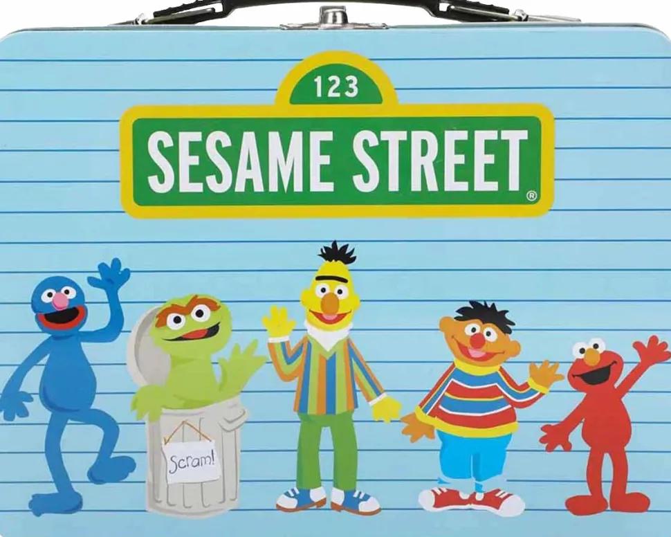 Sesame Street - Large Tin Tote / Lunch Box