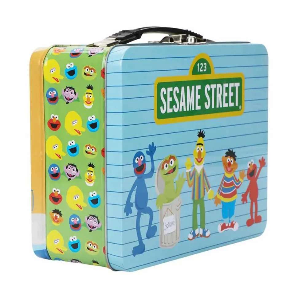 Sesame Street - Large Tin Tote / Lunch Box