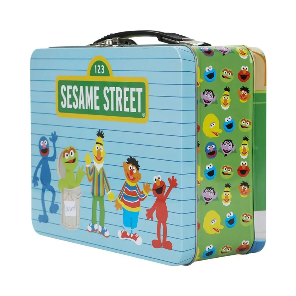 Sesame Street - Large Tin Tote / Lunch Box