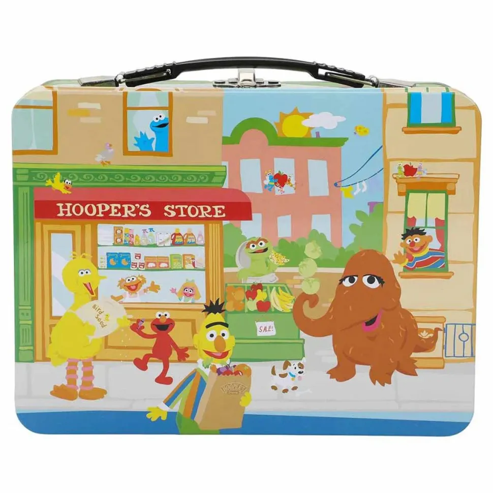Sesame Street - Large Tin Tote / Lunch Box