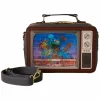 Sesame Street - Retro TV Triple Lenticular 8" Faux Leather Crossbody Bag