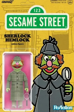 Sesame Street - Sherlock Hemlock ReAction 3.75" Action Figure (Wave 3)