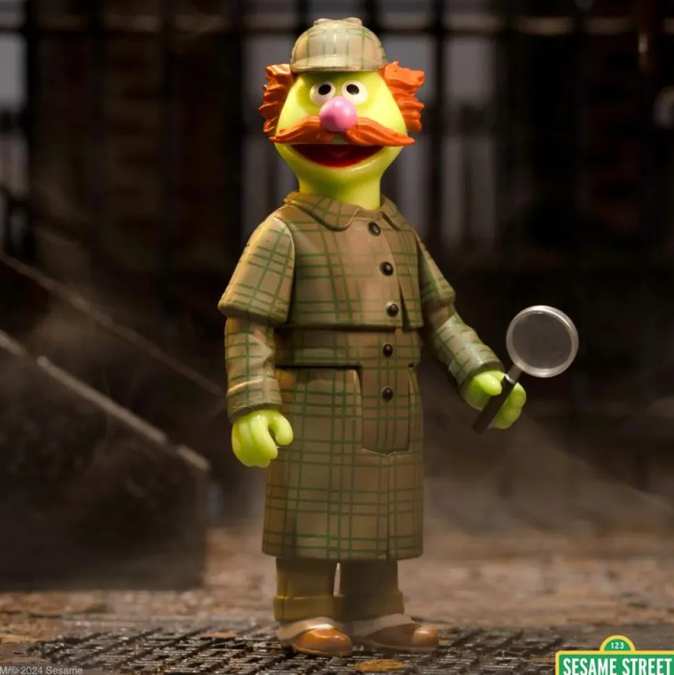 Sesame Street - Sherlock Hemlock ReAction 3.75" Action Figure (Wave 3)