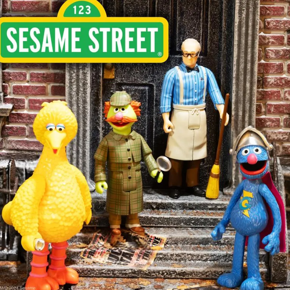 Sesame Street - Sherlock Hemlock ReAction 3.75" Action Figure (Wave 3)