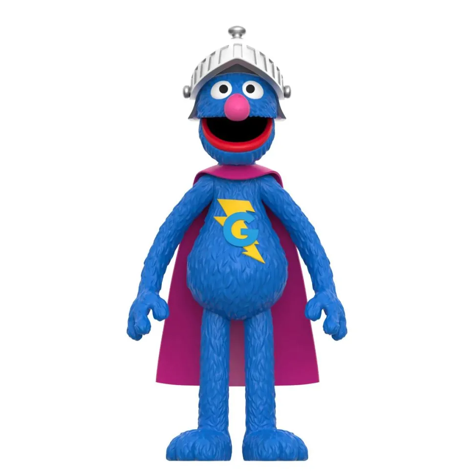 Sesame Street - Super Grover ReAction 3.75 Action Figure (Wave 3)