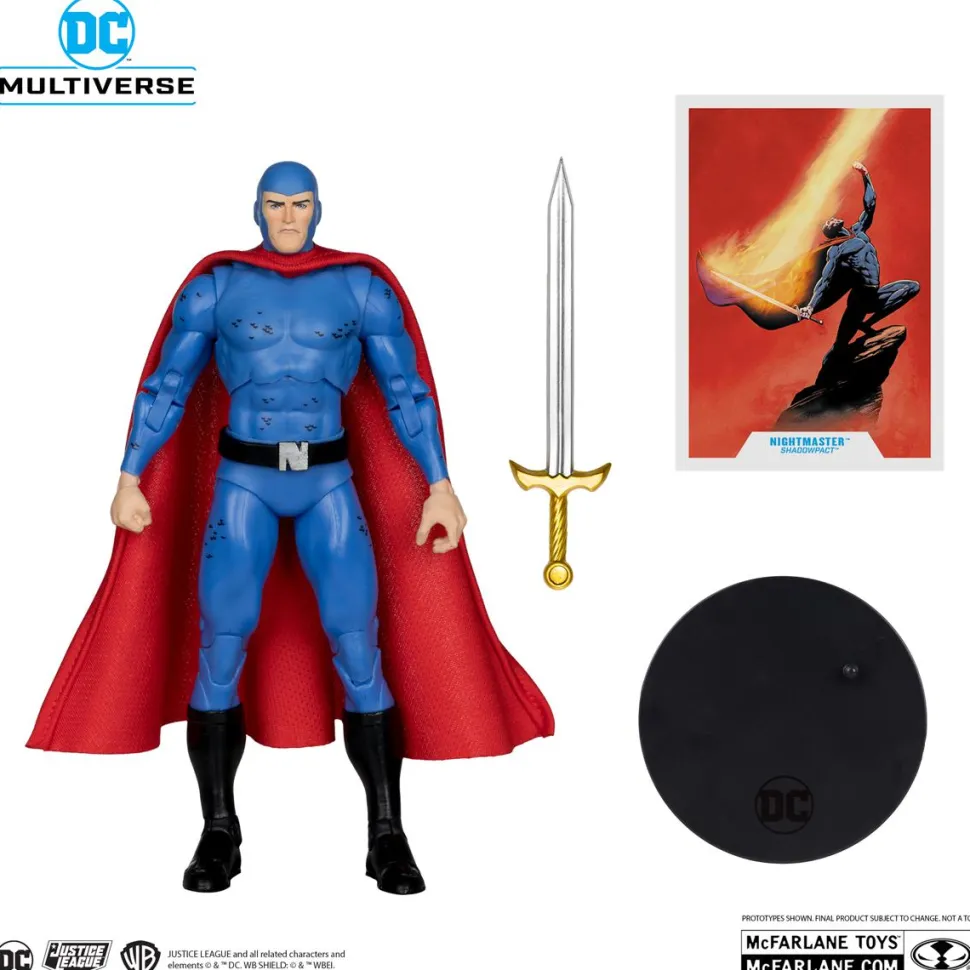 Shadowpact - Nightmaster DC Multiverse Red Platinum Edition 7" Scale Action Figure
