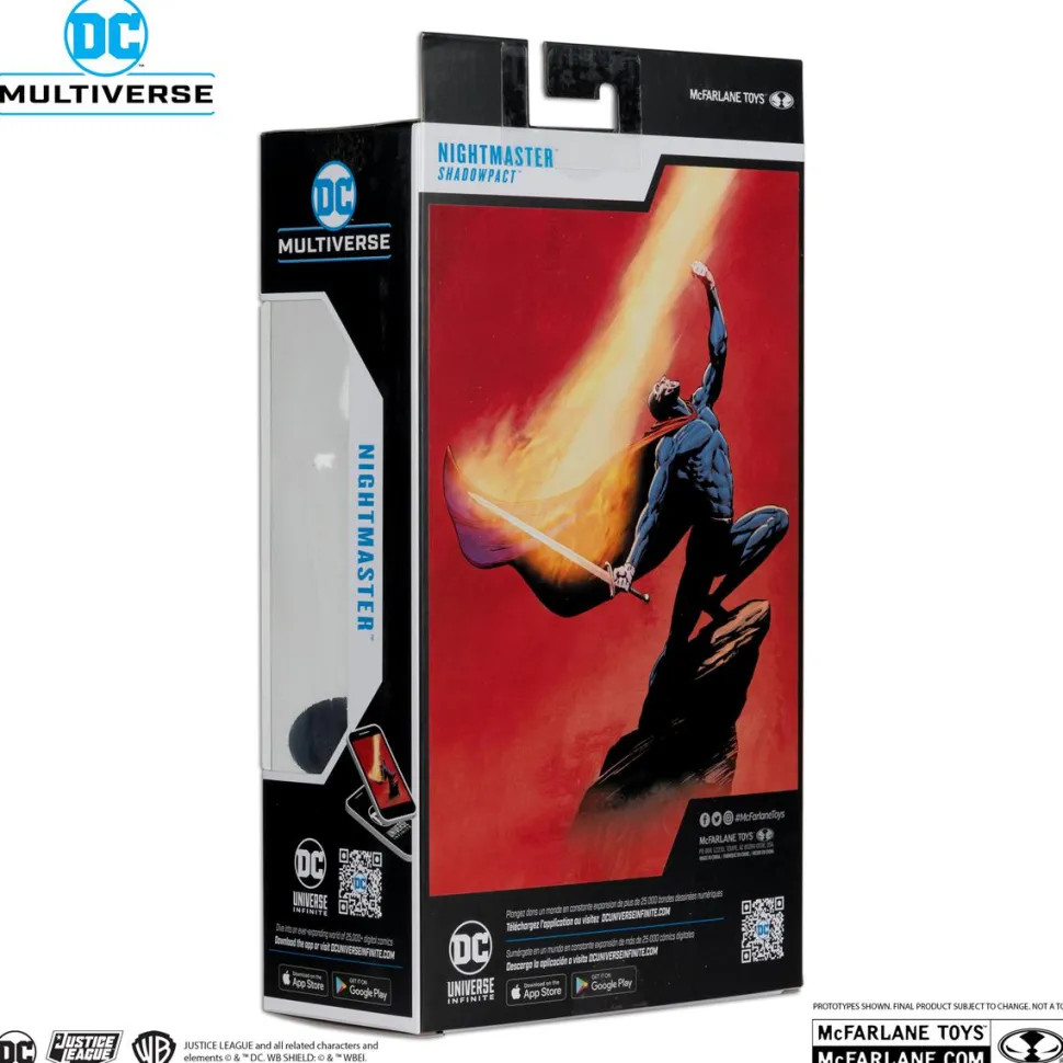 Shadowpact - Nightmaster DC Multiverse Red Platinum Edition 7" Scale Action Figure