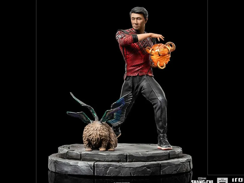 Shang-Chi and The Legend of The Ten Rings - Shang-Chi & Morris 1/10th Scale Statue