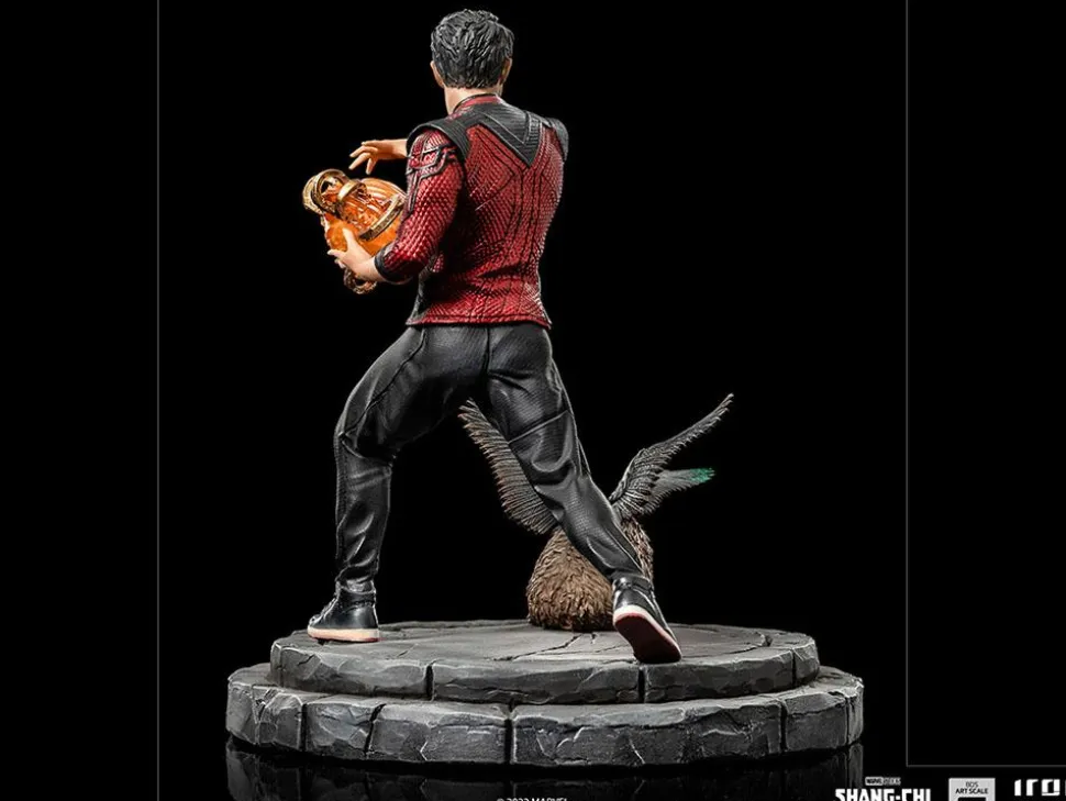 Shang-Chi and The Legend of The Ten Rings - Shang-Chi & Morris 1/10th Scale Statue