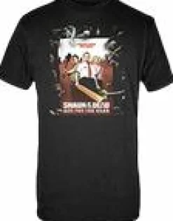 Shaun of the Dead - Aim For The Head Black Male T-Shirt