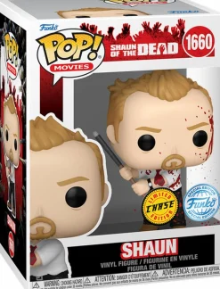Shaun of the Dead - Shaun with Pool Cue Pop! Vinyl Figure