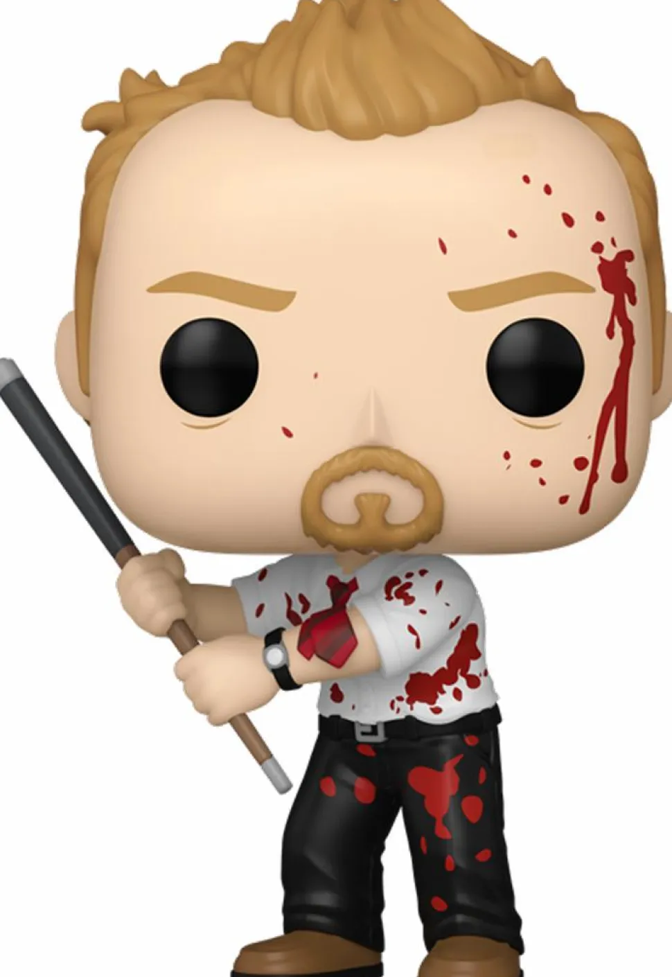 Shaun of the Dead - Shaun with Pool Cue Pop! Vinyl Figure