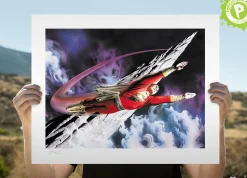 Shazam! - SHAZAM! The World’s Mightiest Mortal Fine Art Print by Alex Ross