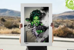 She-Hulk - She-Hulk Fine Art Print by Mike Mayhew