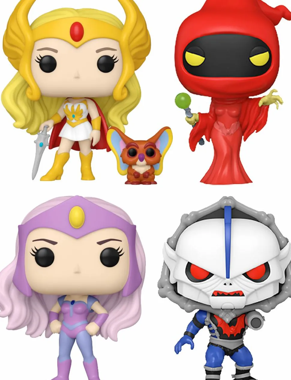 She-Ra: Princess of Power - For the Honor of Grayskull 40th Anniversary Pop! Vinyl Bundle (Set of 4)