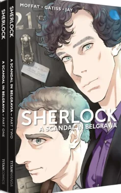 Sherlock (2010) - A Scandal in Belgravia Manga Paperback Book Box Set