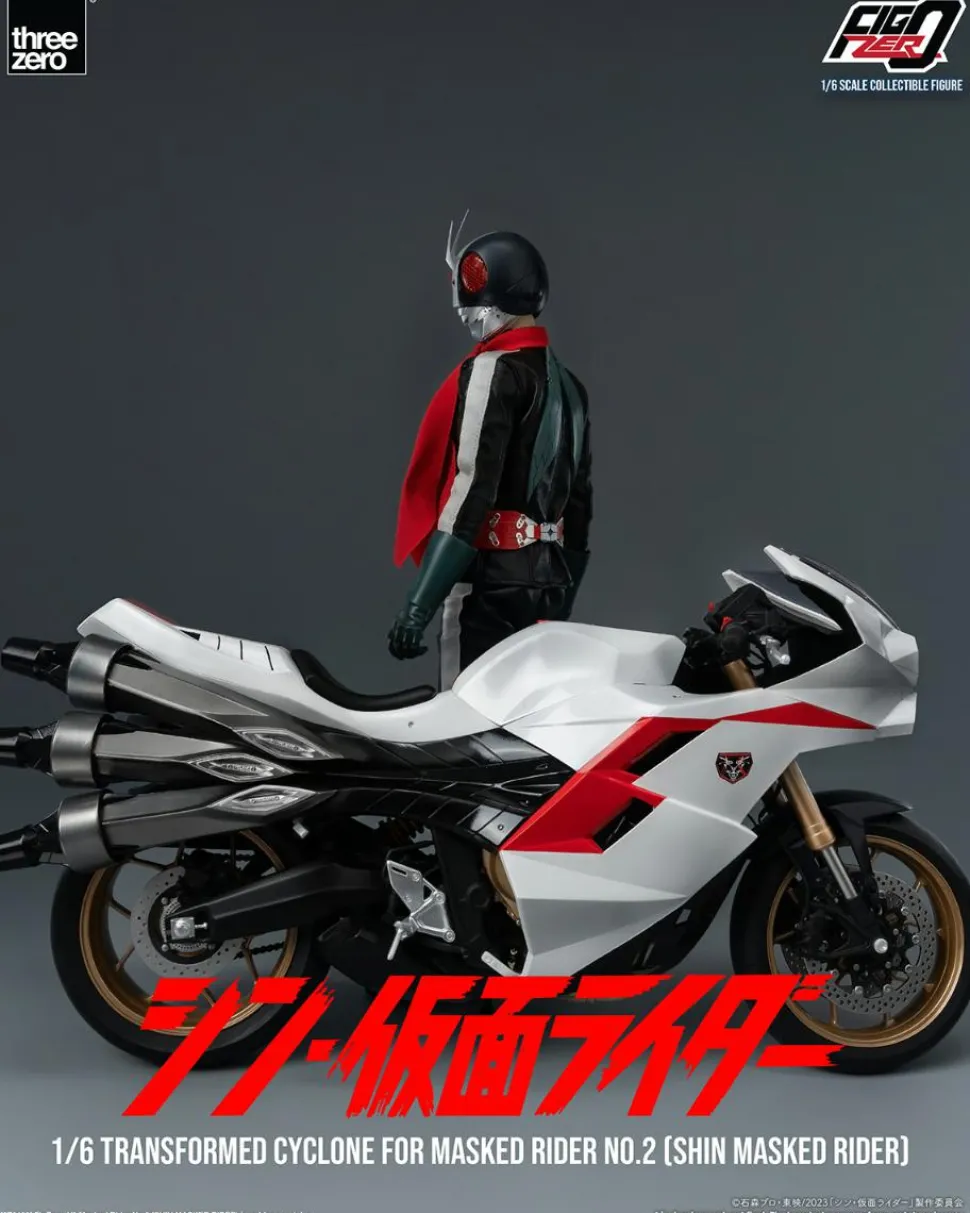 Shin Kamen Rider - Transformed Cyclone (Version No. 2) FigZero 1/6th Scale Action Figure