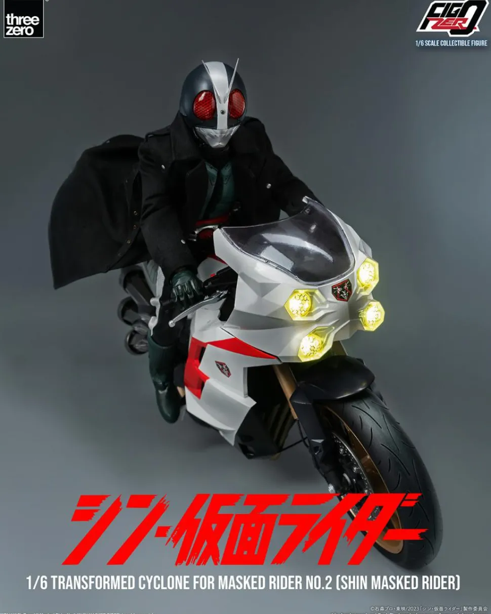 Shin Kamen Rider - Transformed Cyclone (Version No. 2) FigZero 1/6th Scale Action Figure