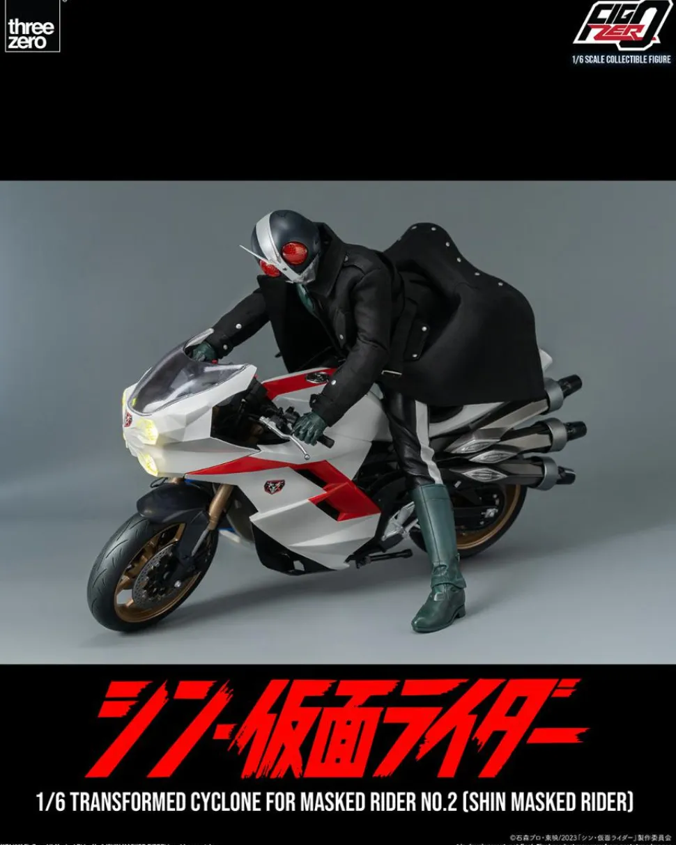 Shin Kamen Rider - Transformed Cyclone (Version No. 2) FigZero 1/6th Scale Action Figure
