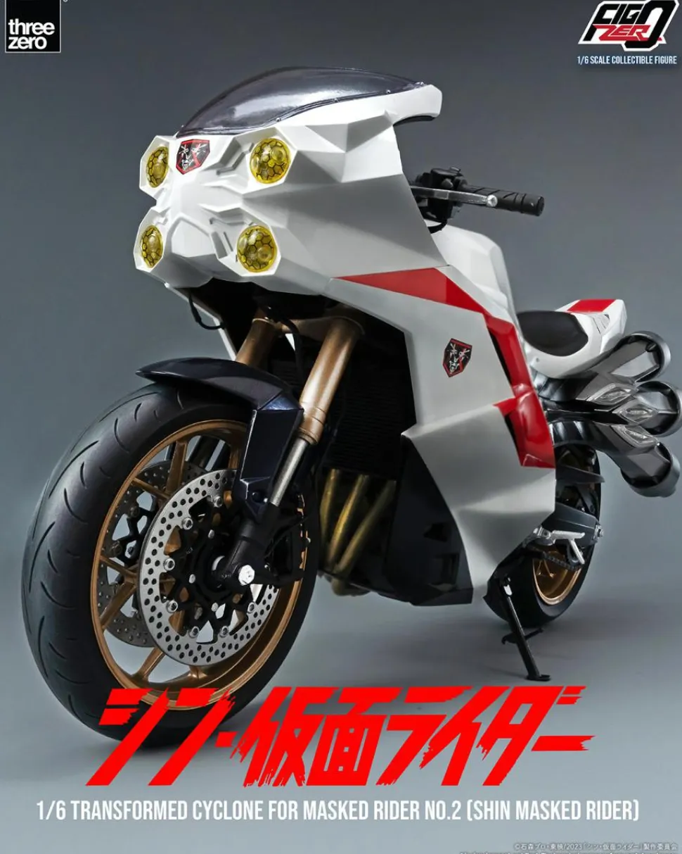 Shin Kamen Rider - Transformed Cyclone (Version No. 2) FigZero 1/6th Scale Action Figure