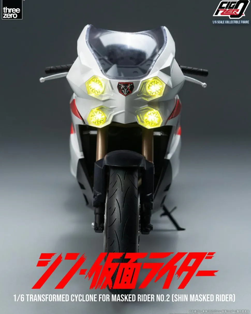 Shin Kamen Rider - Transformed Cyclone (Version No. 2) FigZero 1/6th Scale Action Figure