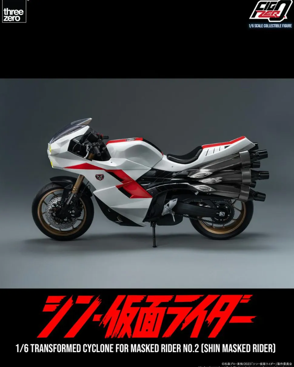 Shin Kamen Rider - Transformed Cyclone (Version No. 2) FigZero 1/6th Scale Action Figure