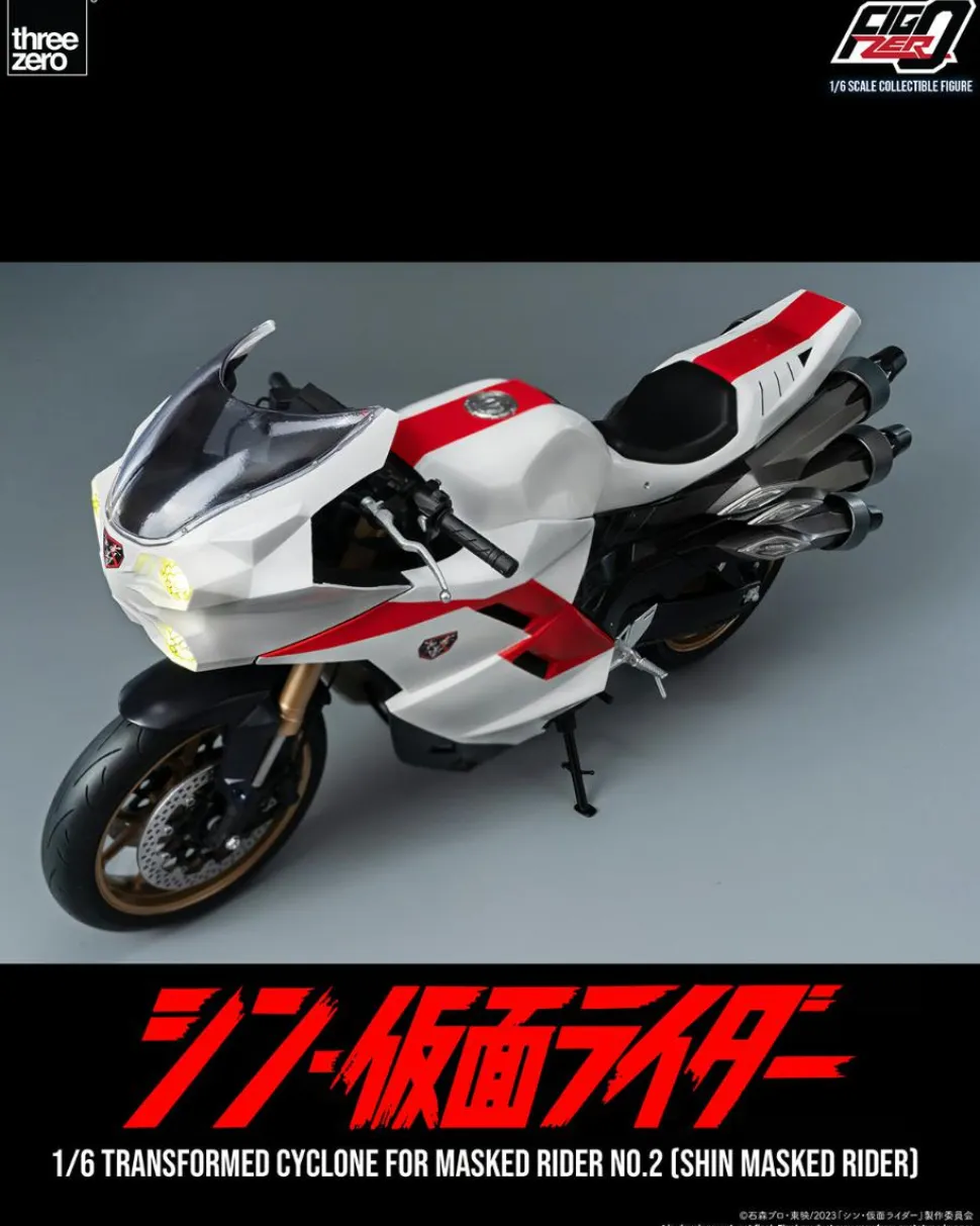 Shin Kamen Rider - Transformed Cyclone (Version No. 2) FigZero 1/6th Scale Action Figure