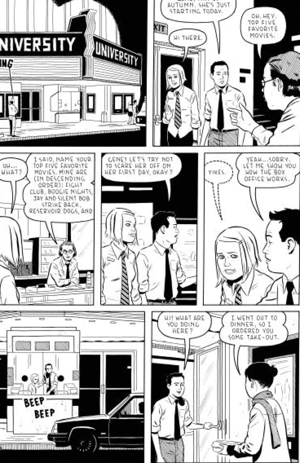Shortcomings by Adrian Tomine Paperback Book