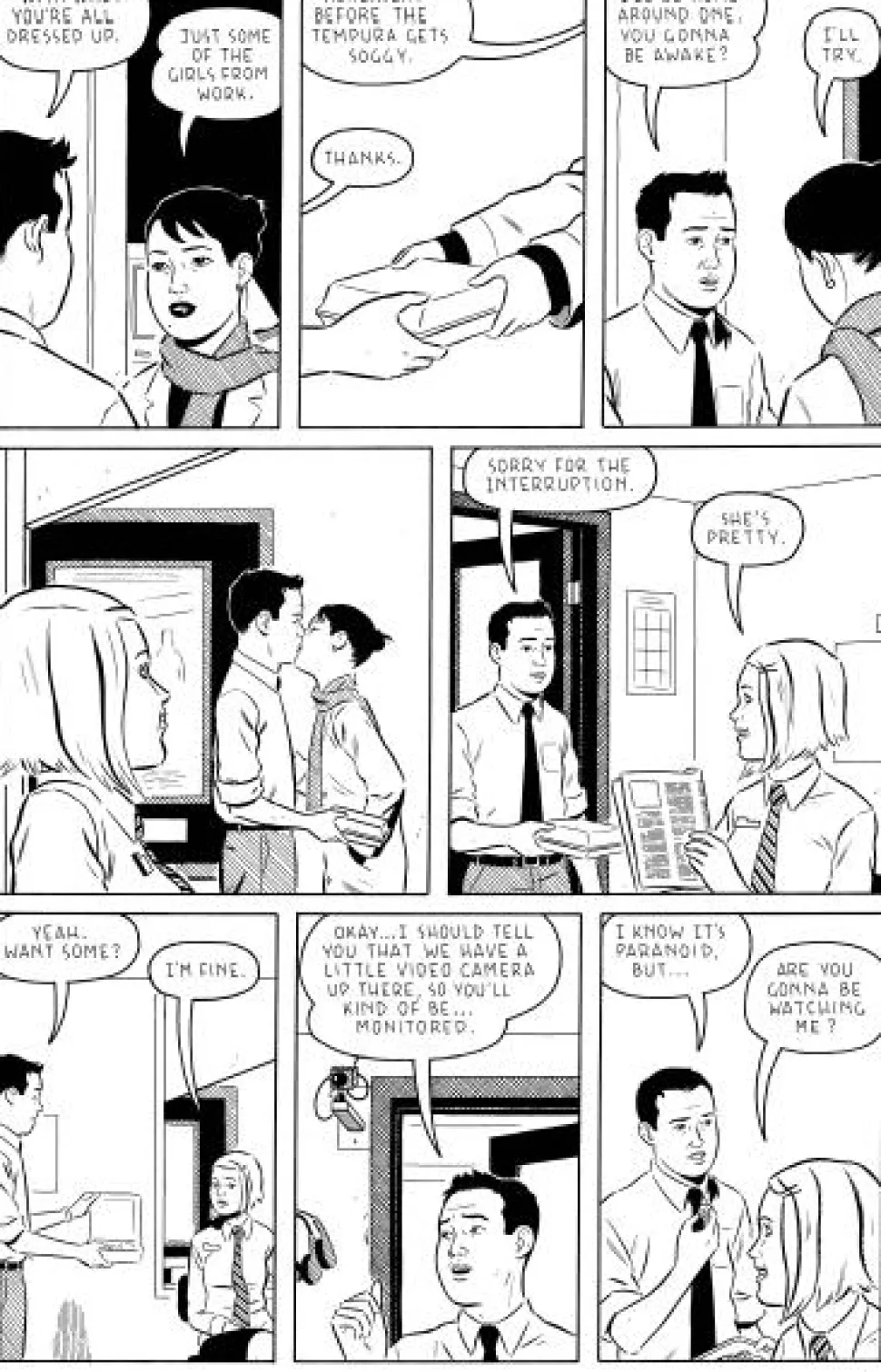 Shortcomings by Adrian Tomine Paperback Book