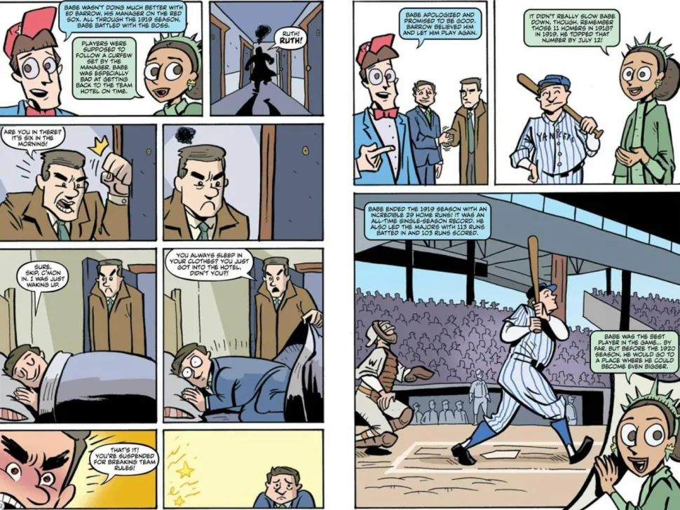 Show Me History! - Babe Ruth: Baseball’s All-Time Best! Hardcover Book