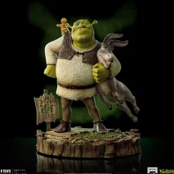 Shrek - Shrek, Donkey & The Gingerbread Man Deluxe 1/10th Scale Statue