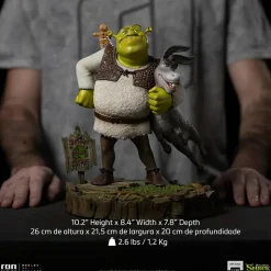 Shrek - Shrek, Donkey & The Gingerbread Man Deluxe 1/10th Scale Statue