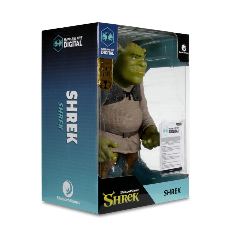 Shrek - Shrek Movie Maniacs McFarlane Toys Digital 12" Posed PVC Statue
