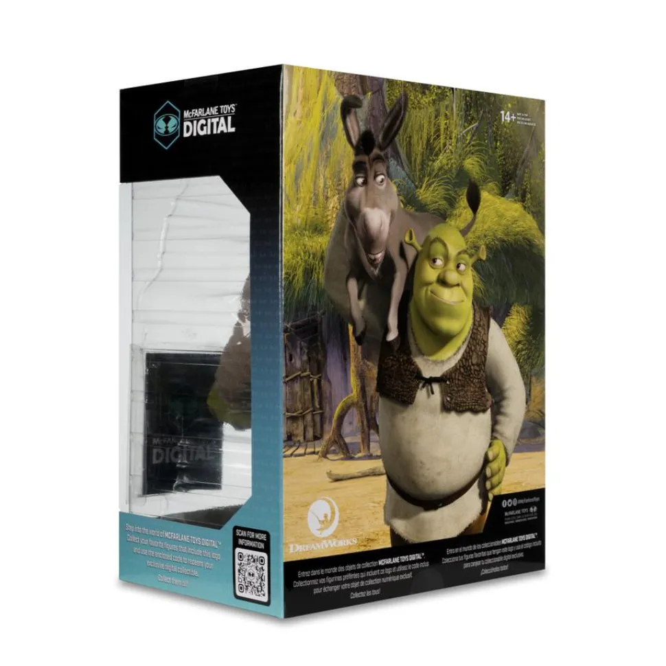 Shrek - Shrek Movie Maniacs McFarlane Toys Digital 12" Posed PVC Statue