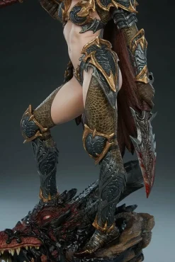 Sideshow Originals - Dragon Slayer: Warrior Forged in Flame 18” Statue