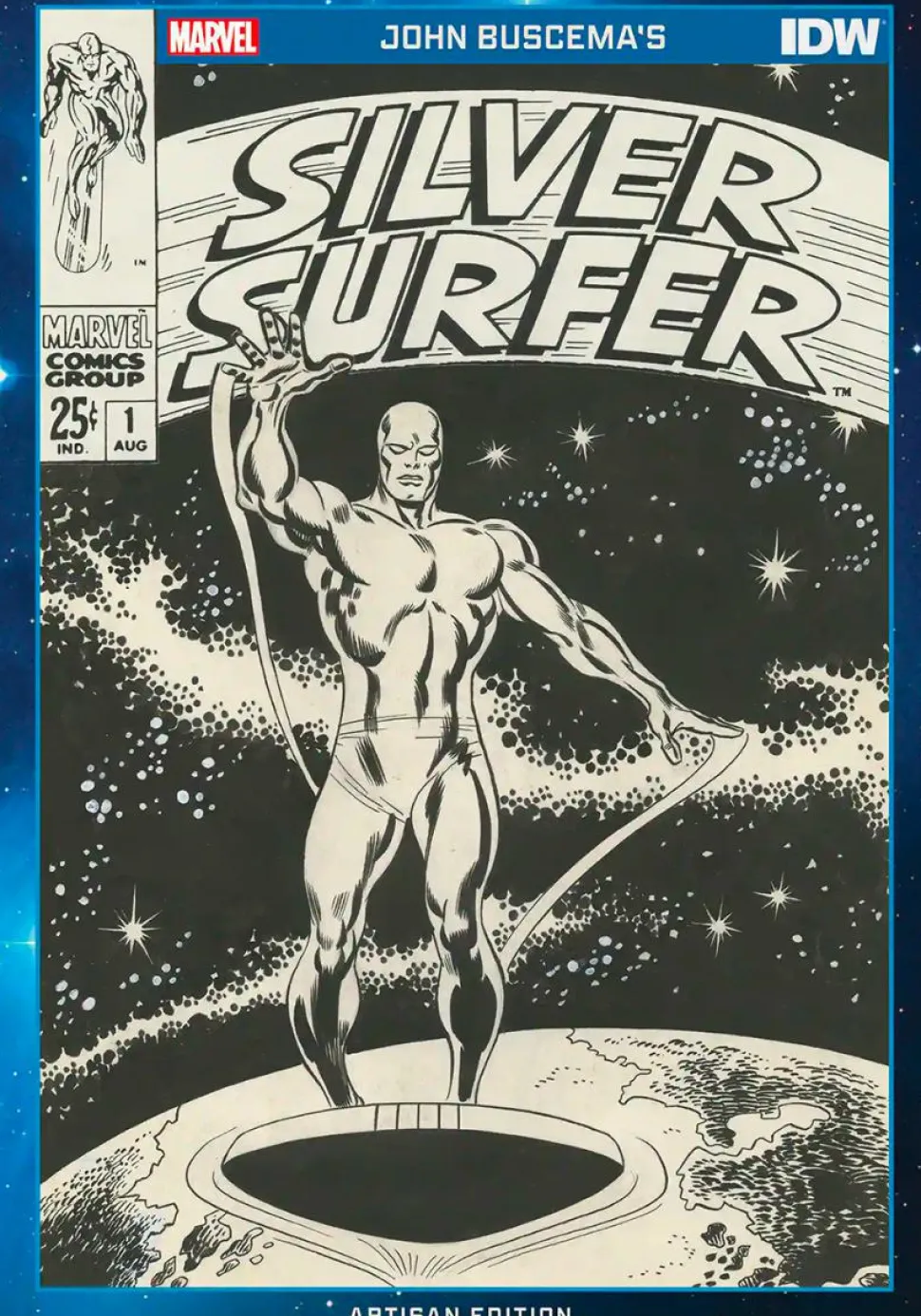 Silver Surfer - John Buscema’s Silver Surfer Artisan Edition Paperback Book