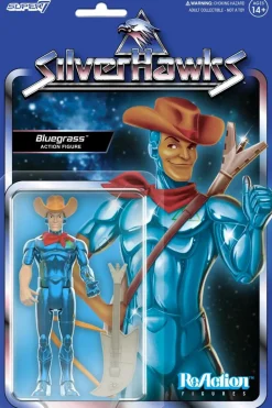 SilverHawks (1986) - Bluegrass (Toy Version) ReAction 3.75" Action Figure (Wave 1)