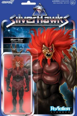 SilverHawks (1986) - Mon*Star (Pre-Transformation) ReAction 3.75" Action Figure (Wave 1)