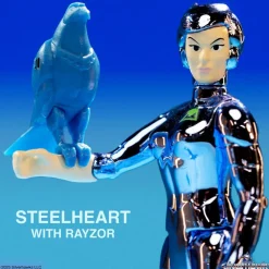 SilverHawks (1986) - Steelheart (Toy Version) ReAction 3.75" Action Figure (Wave 1)