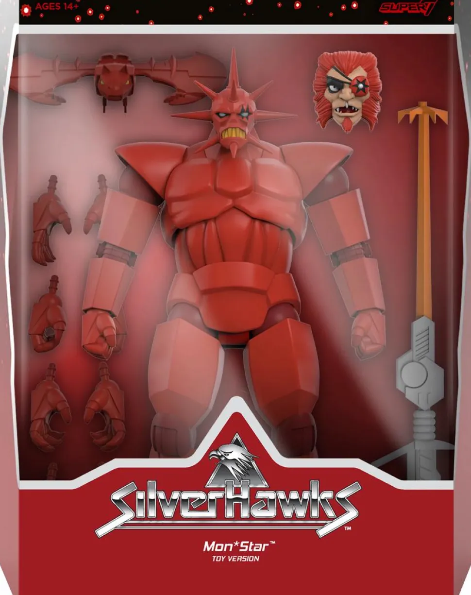 SilverHawks - Wave 4 Ultimates! 7" Scale Action Figure Bundle (Set of 4)