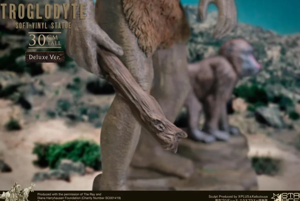 Sinbad and the Eye of the Tiger (1977) - Troglodyte Ray Harryhausen Deluxe 12" Soft Vinyl Statue