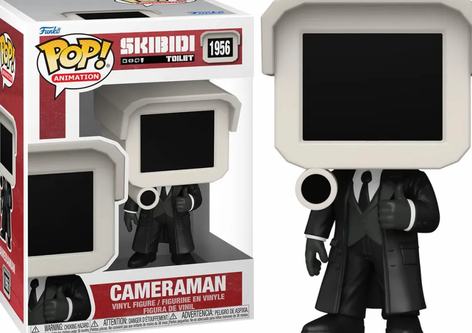 Skibidi Toilet - Cameraman Pop! Vinyl Figure