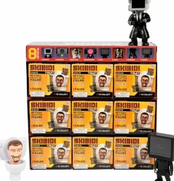 Skibidi Toilet - Mystery Collector Figure Series 01 Blind Box Vinyl Figure (Display of 9)