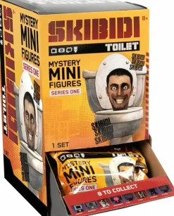 Skibidi Toilet - Mystery Mini Figures Series One Blind Bag Vinyl Figure (Display of 24)