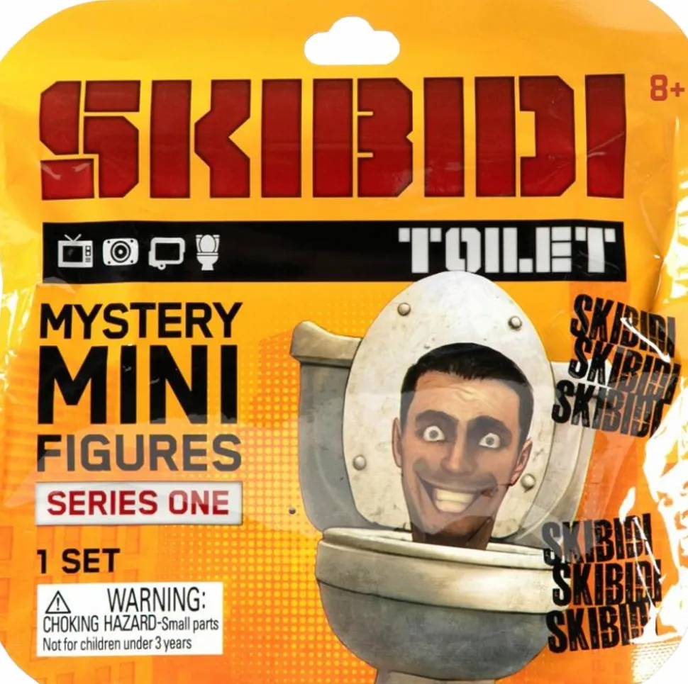 Skibidi Toilet - Mystery Mini Figures Series One Blind Bag Vinyl Figure (Display of 24)
