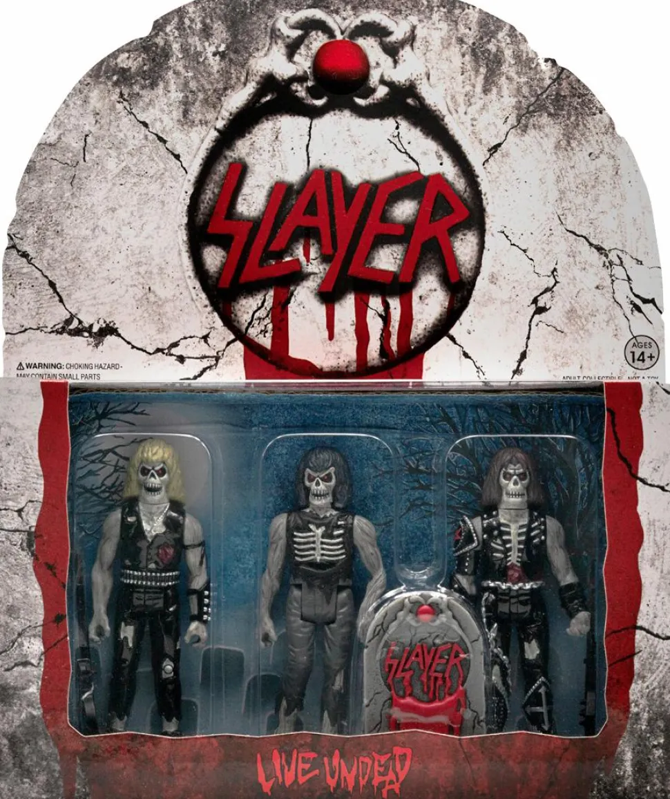 Slayer - Live Undead ReAction 3.75” Action Figure 3-Pack