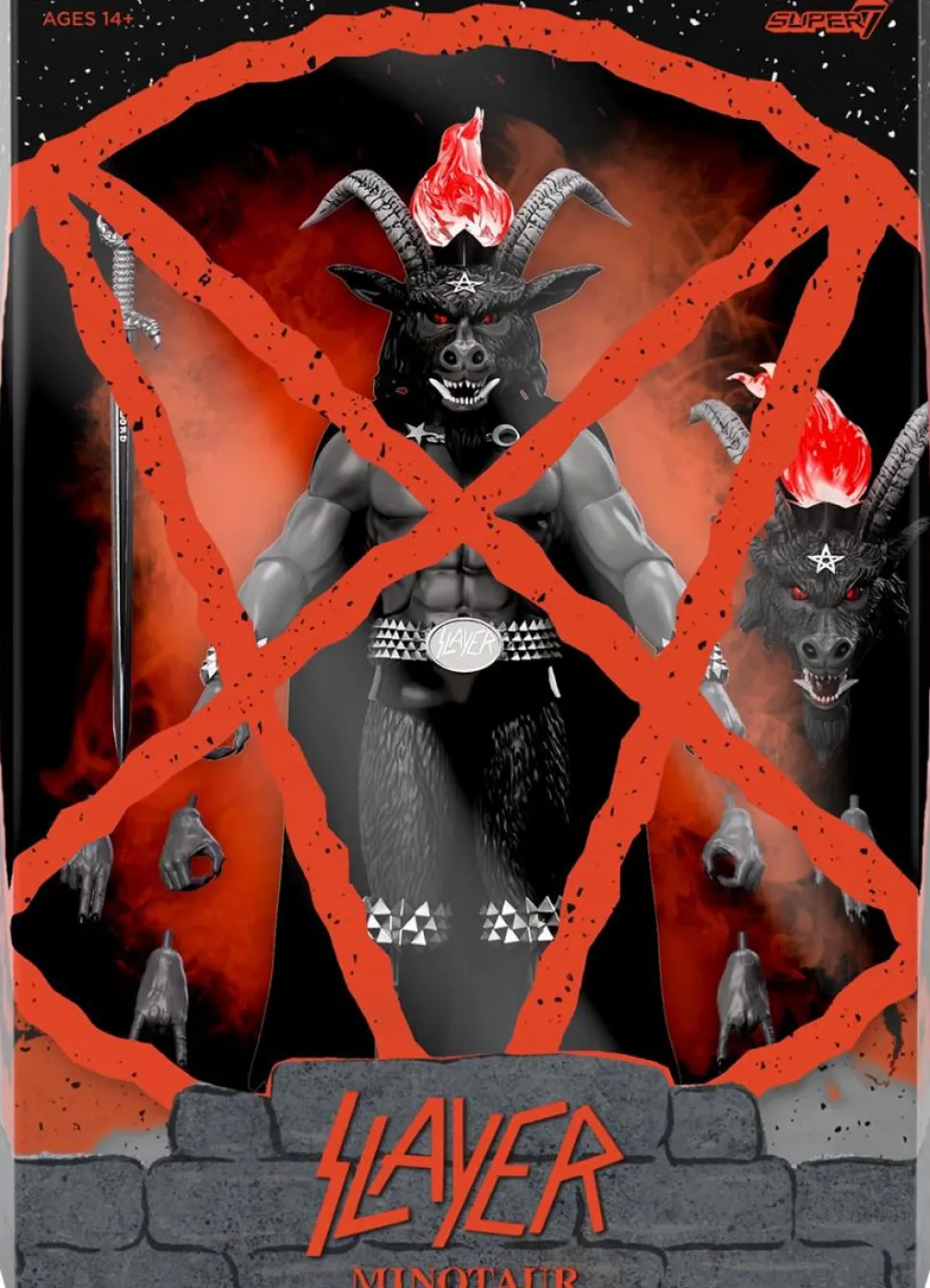 Slayer - Minotaur (Black Magic) Ultimates! 7" Scale Action Figure (Wave 2)